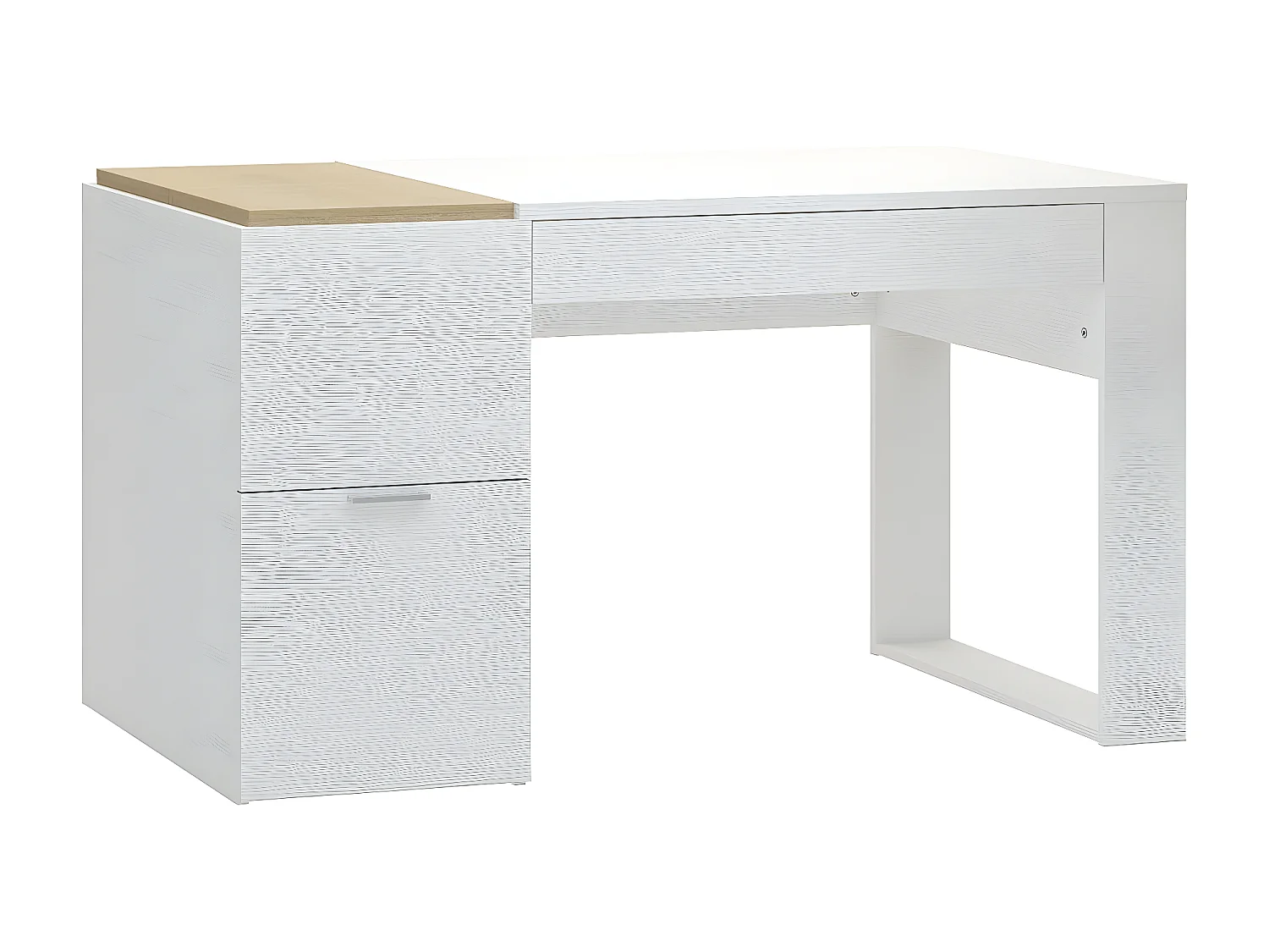 Bureau 140 cm avec rangements - 4you