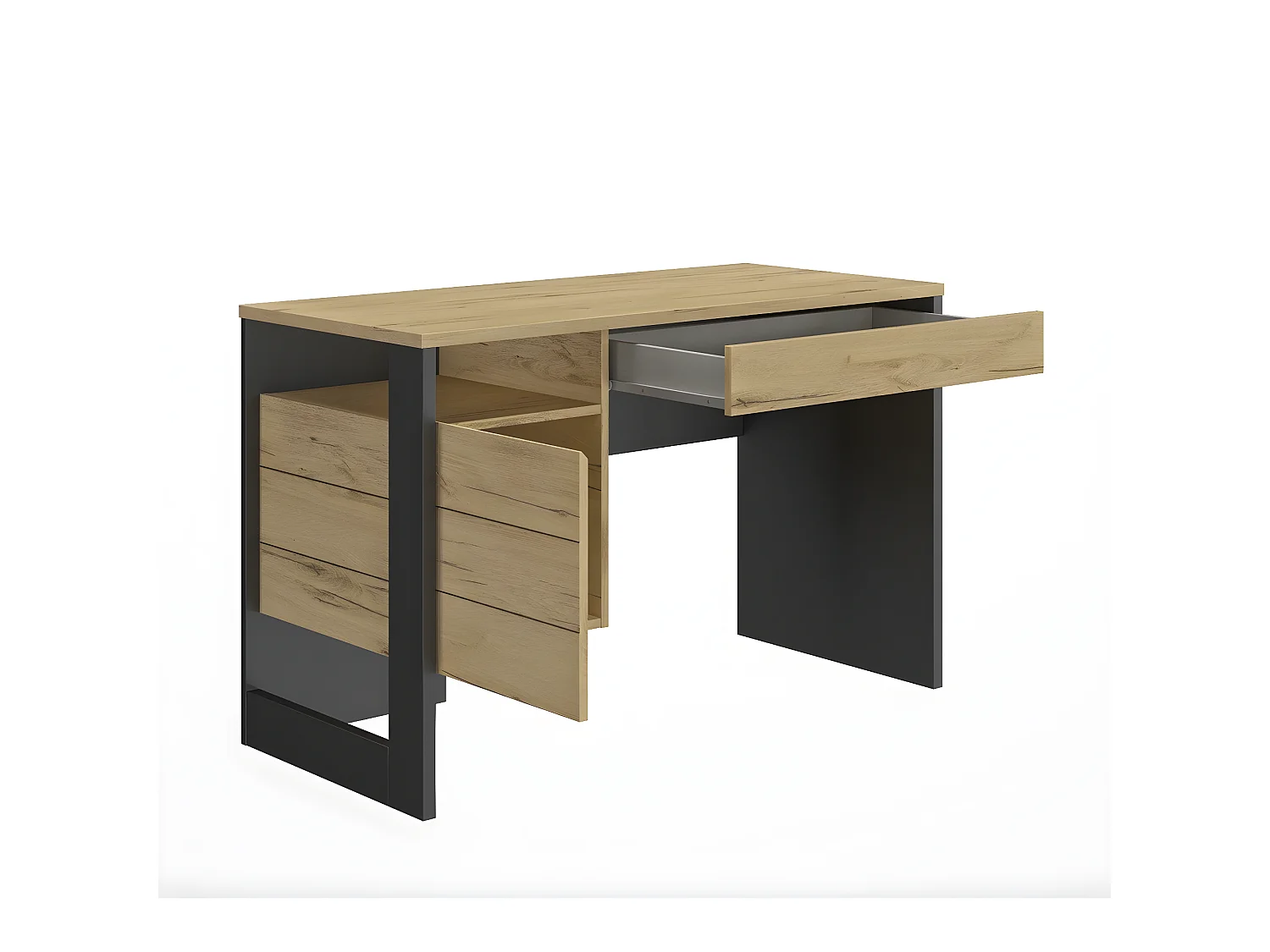 Bureau en Chêne Helvezia Russel - Fabrication Française