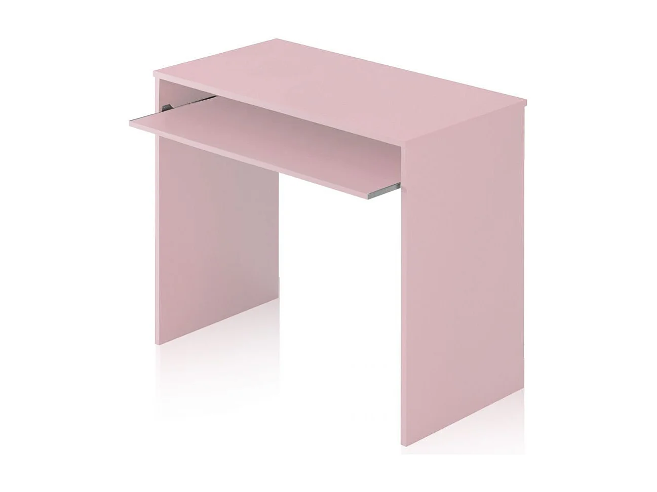 Escritorio aglomerado rosa 79x90x54cm
