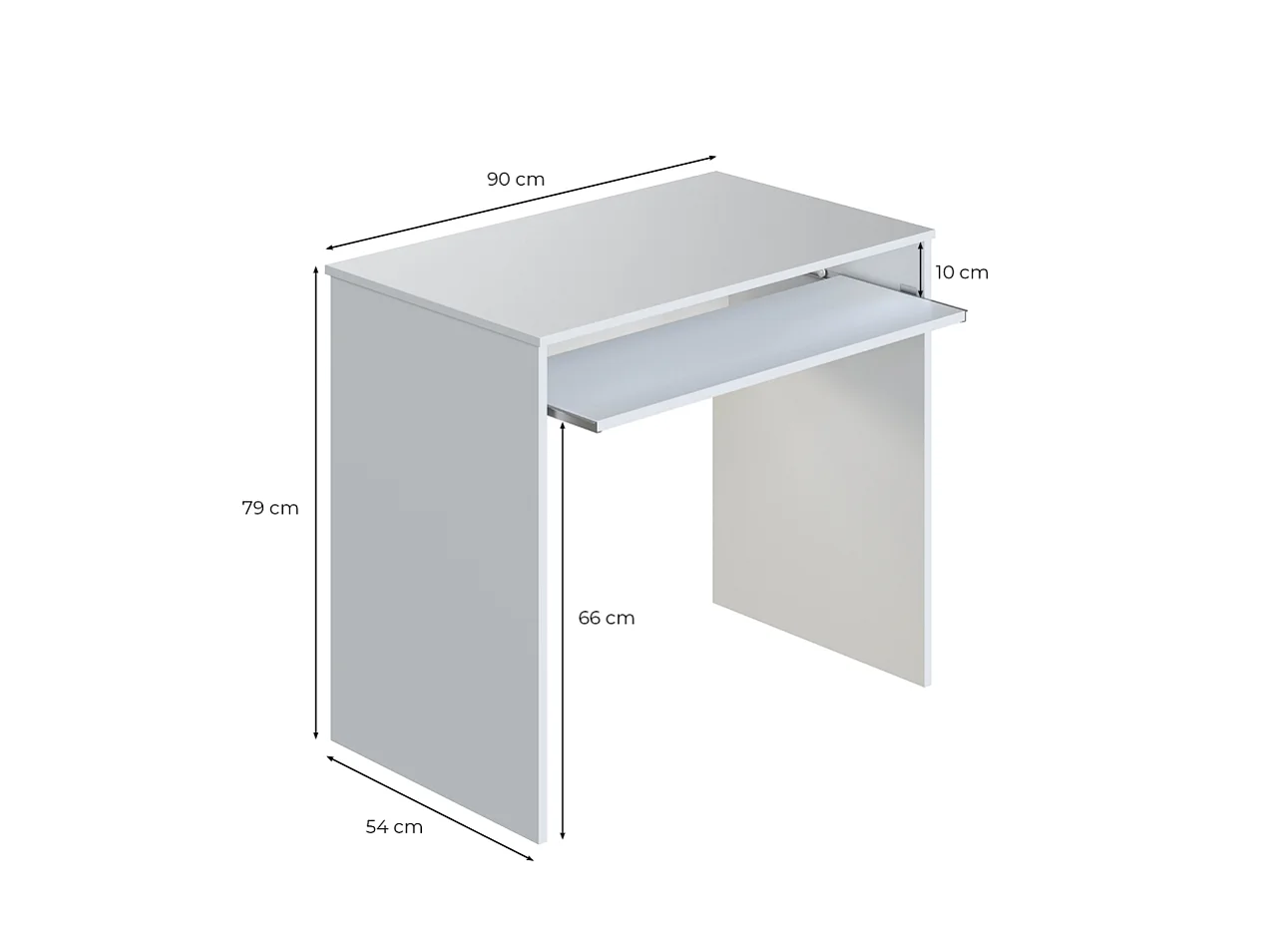Candy Escrivaninha 79x90x54cm