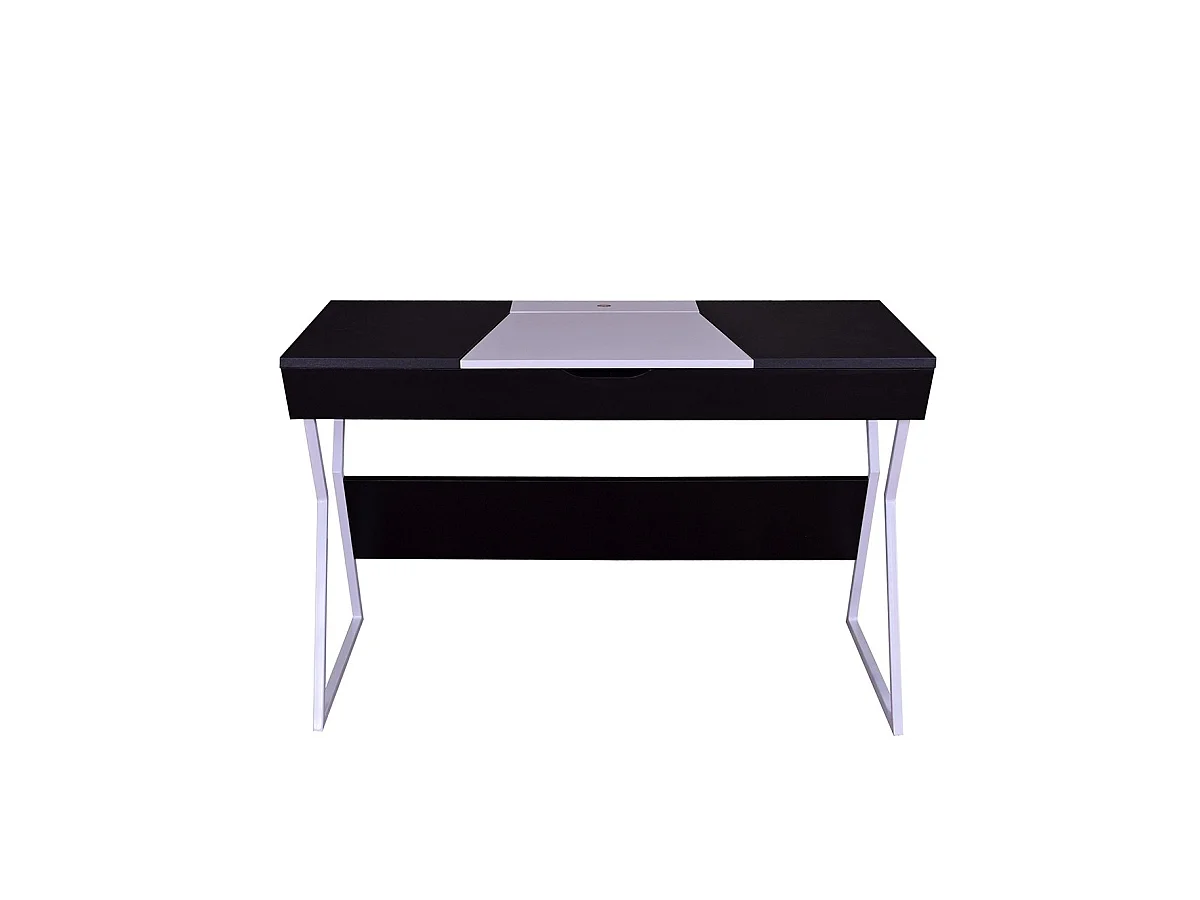 Bureau noir et blanc design contemporain