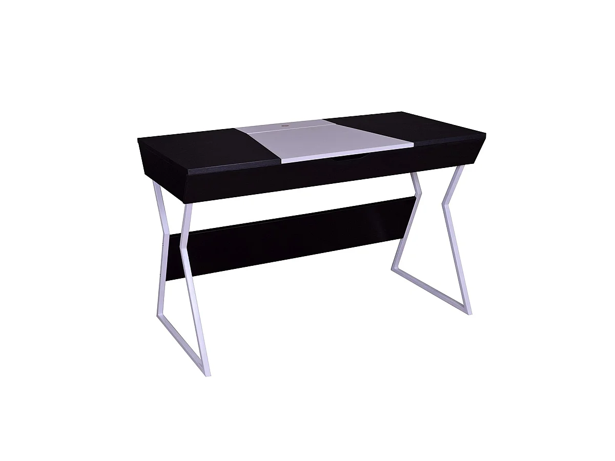 Bureau noir et blanc design contemporain