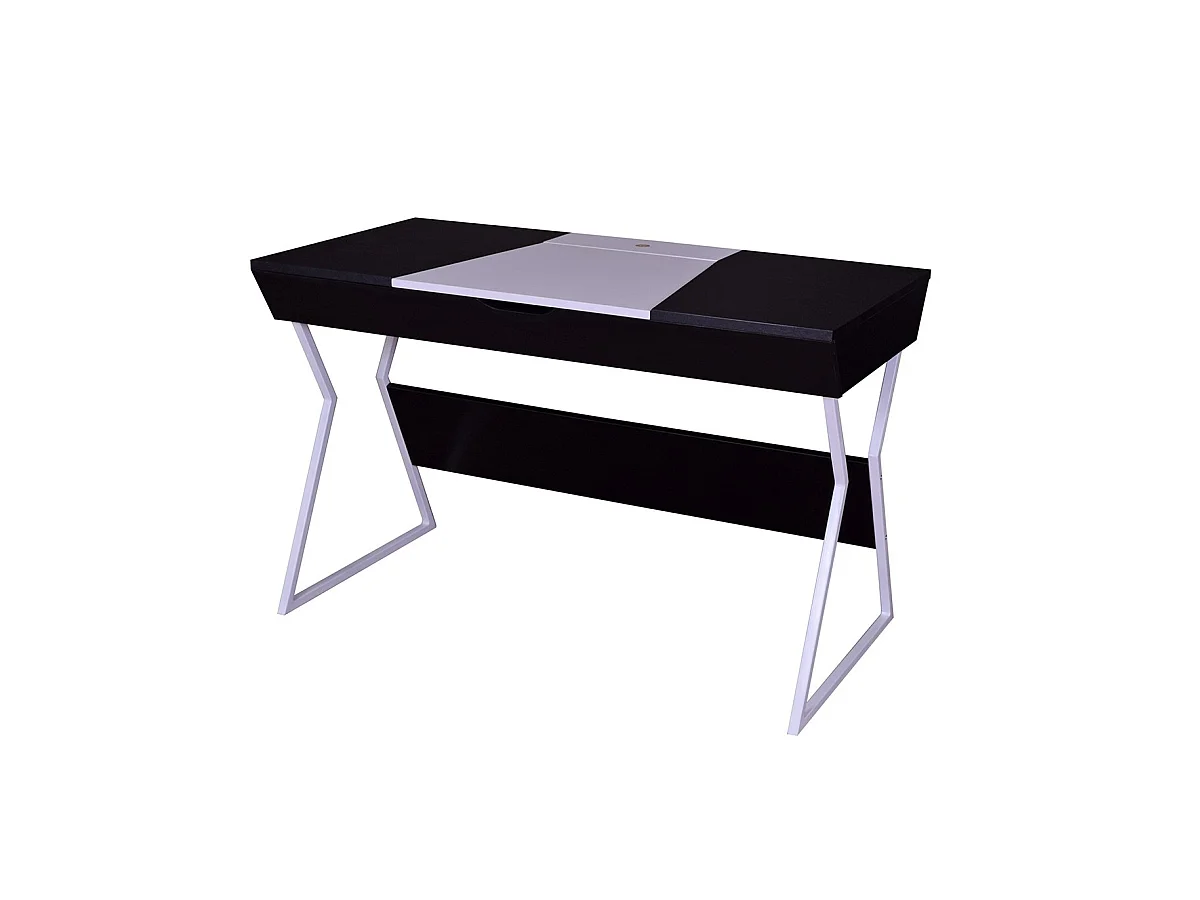 Bureau noir et blanc design contemporain