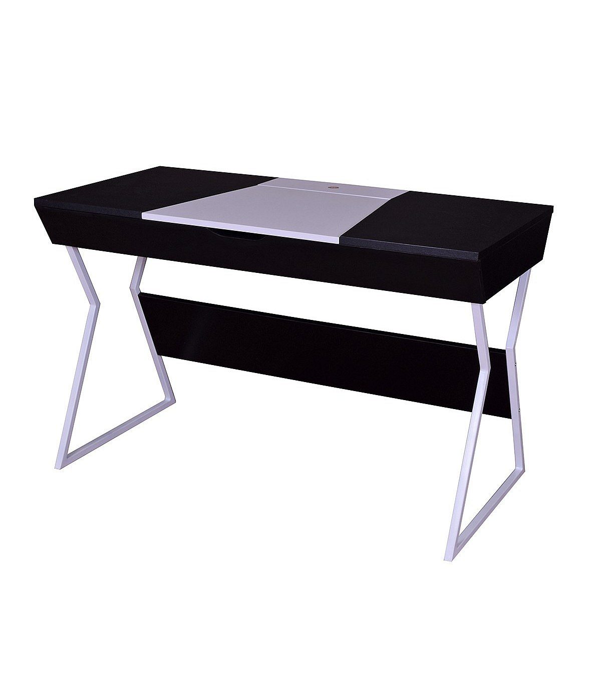 Bureau noir et blanc design contemporain