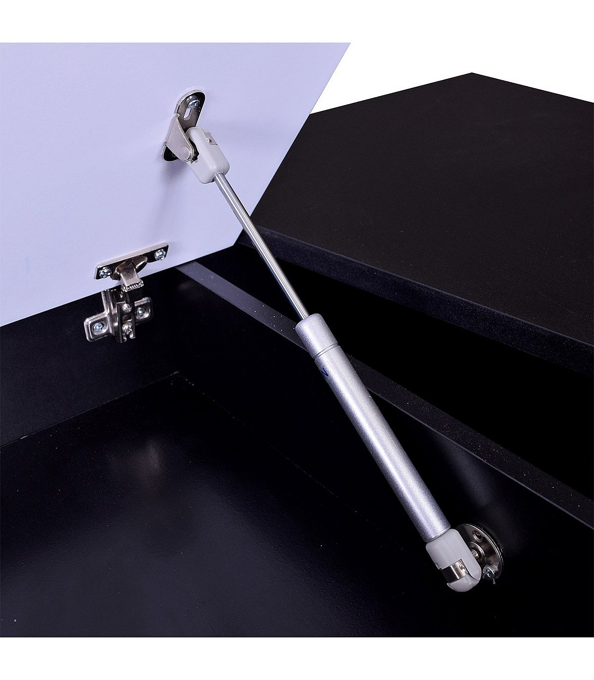Bureau noir et blanc design contemporain