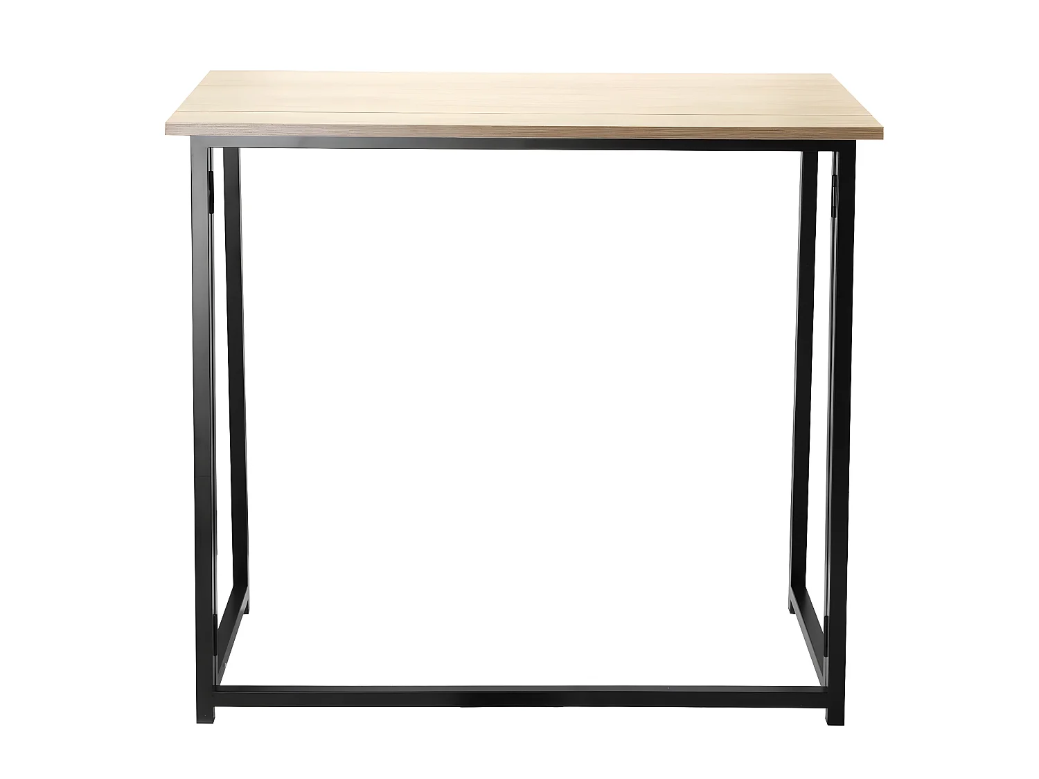 Bureau pliable style industriel - Longueur 80 cm