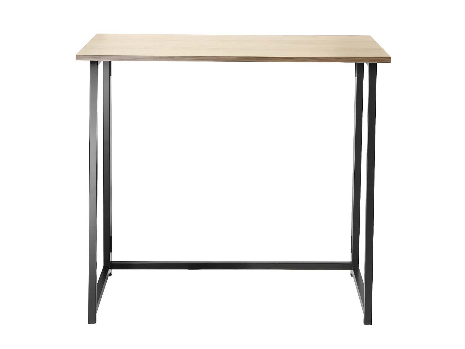 Klappbarer Schreibtisch im Industriestil - L80 cm