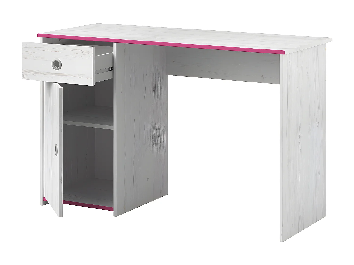 Bureau Enfant 1 Porte 1 Tiroir L121 cm - Snoozy