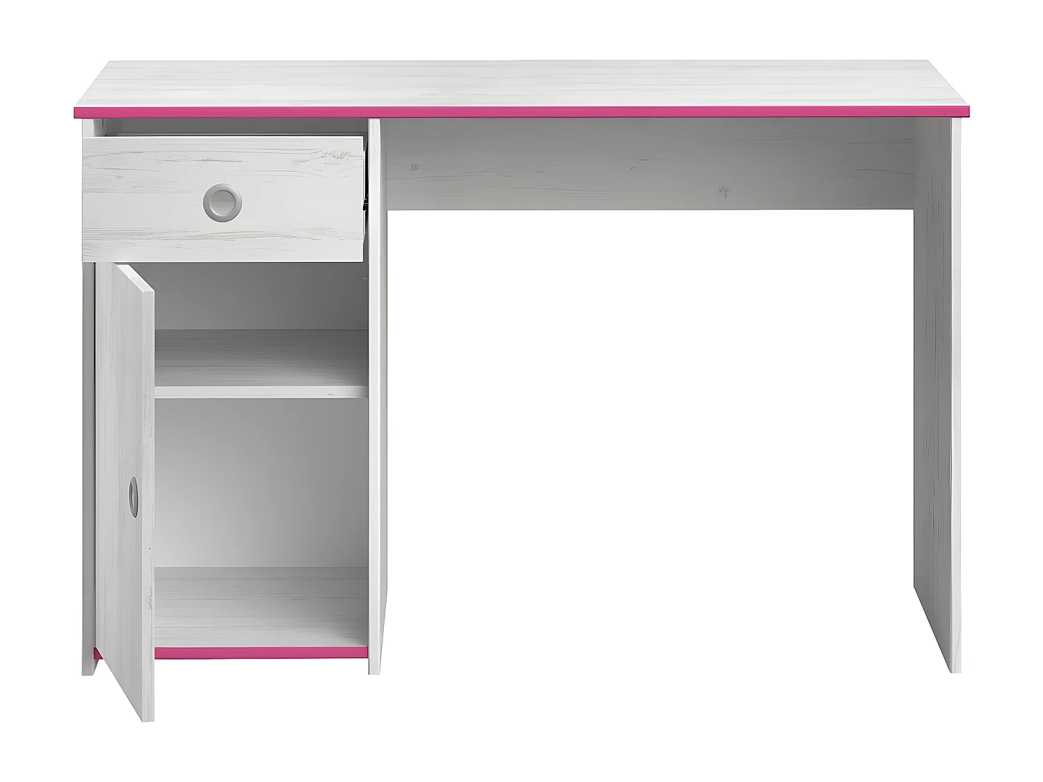 Bureau Enfant 1 Porte 1 Tiroir L121 cm - Snoozy
