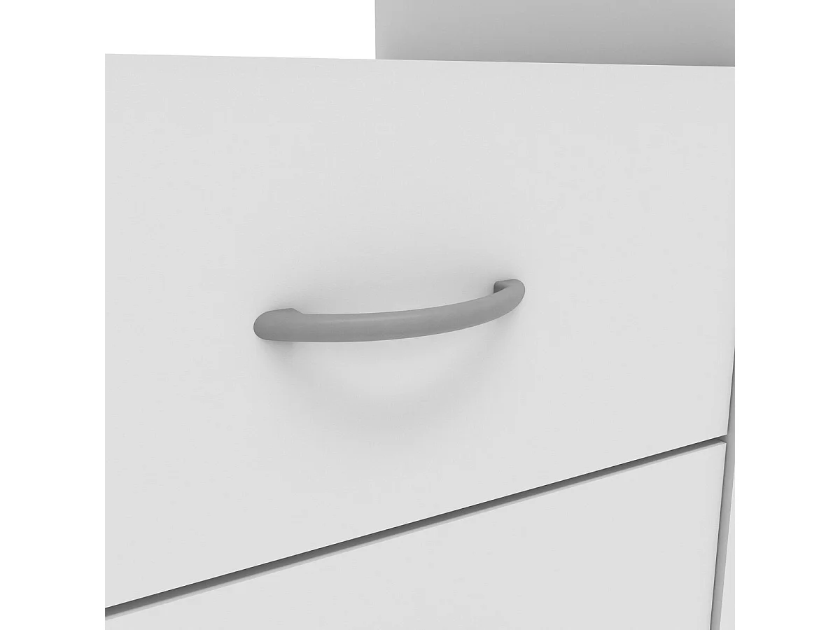 Bureau 1 Niche 3 Tiroirs L123 cm - Aristote