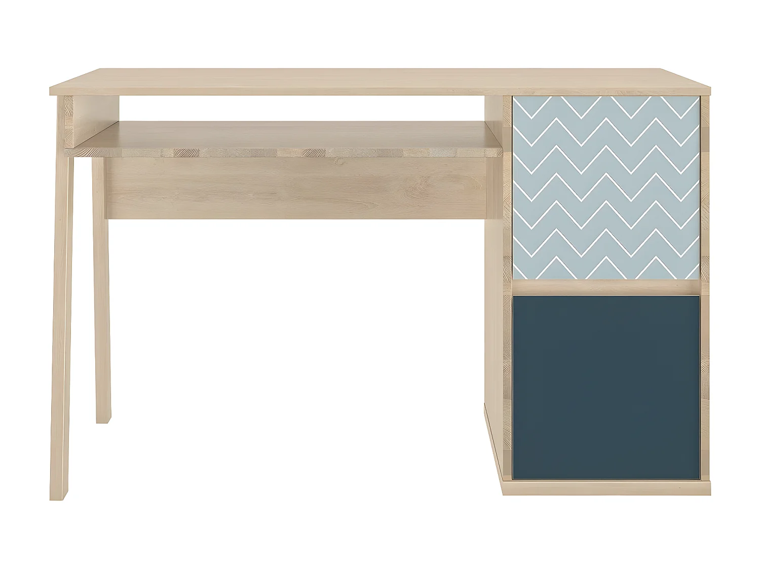 Büro 1 Fach 2 Türen Larvik - Französische Herstellung