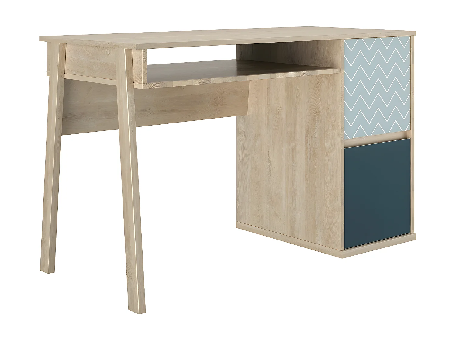 Büro 1 Fach 2 Türen Larvik - Französische Herstellung