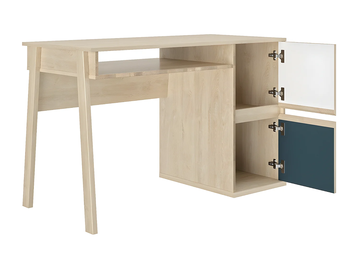 Büro 1 Fach 2 Türen Larvik - Französische Herstellung