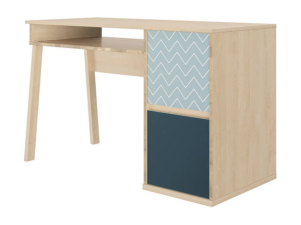 Bureau 1 niche 2 portes Larvik - Fabrication Française