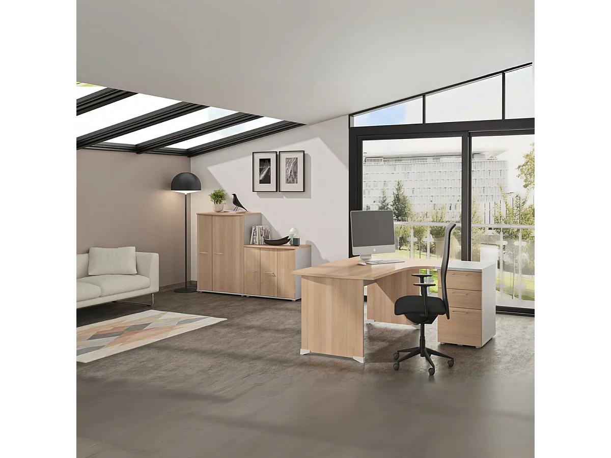 Ufficio compatto a 90° sinistra Jazz - Fabbricazione francese