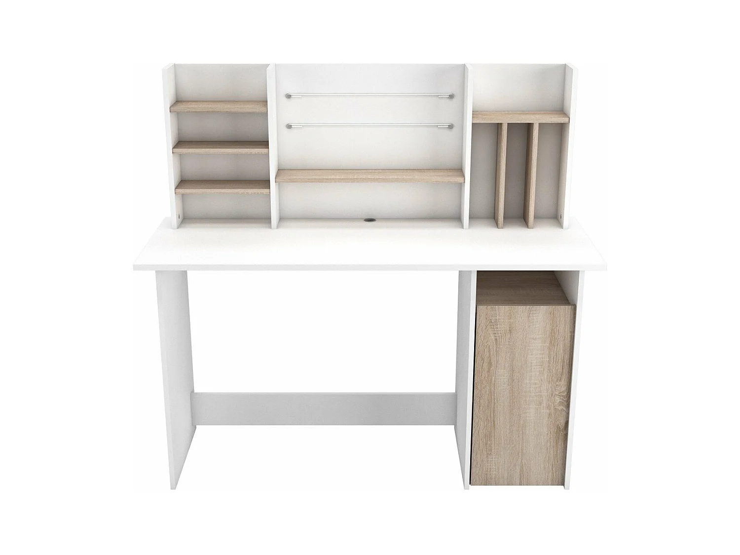 Bureau avec Rangements L134,8 cm - Ambre
