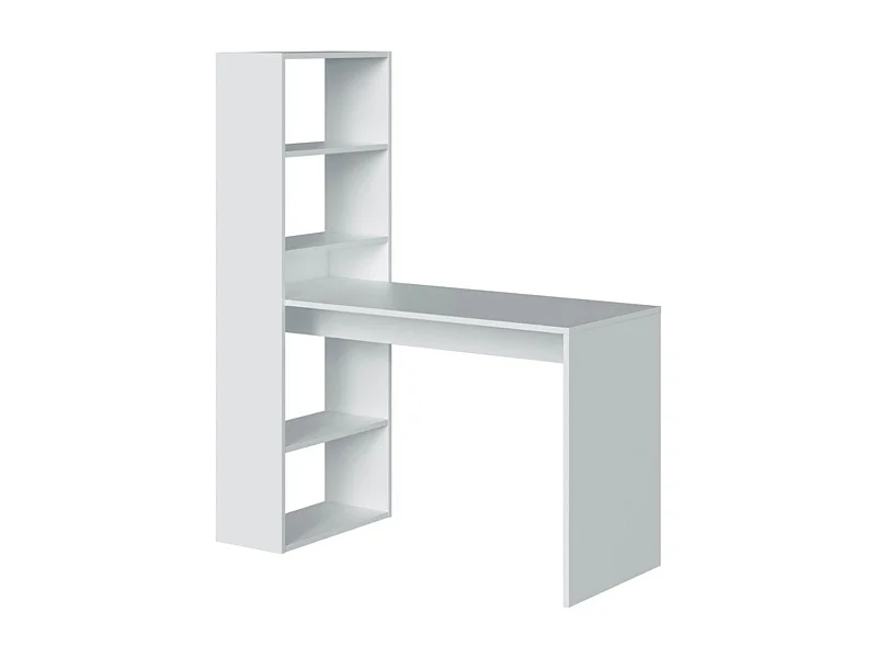 Mesa escritorio aglomerado blanco 144x120x53cm