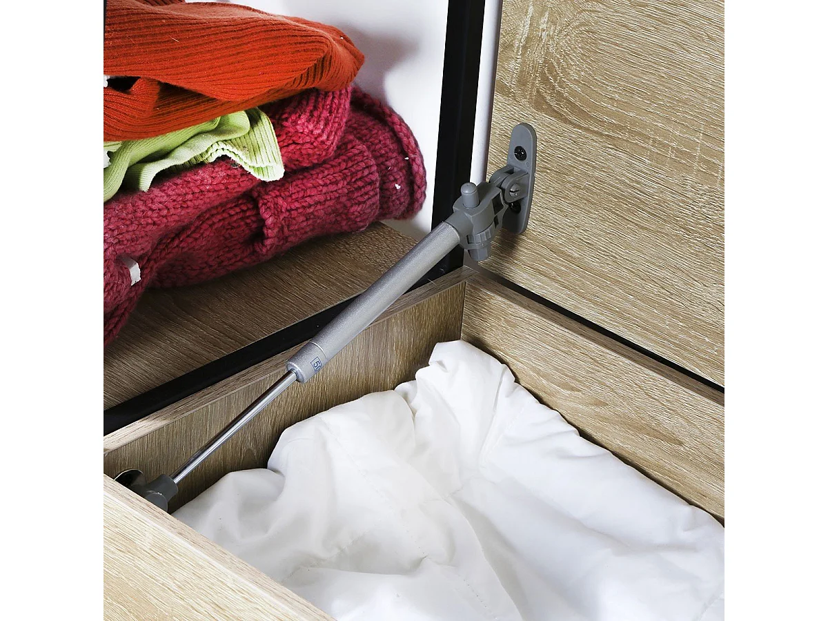 5-vaks kledingkast met schoenendoos en jashaken - LEXIE