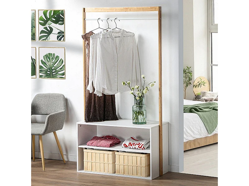 Penderie d'entrée avec rangement