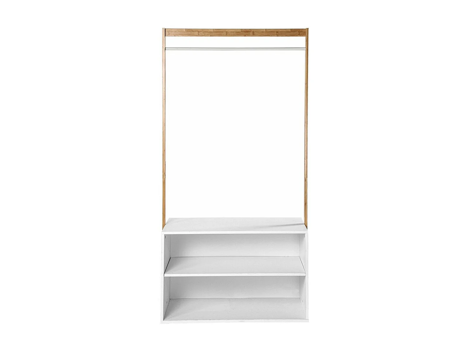 Armario abierto de entrada con almacenaje