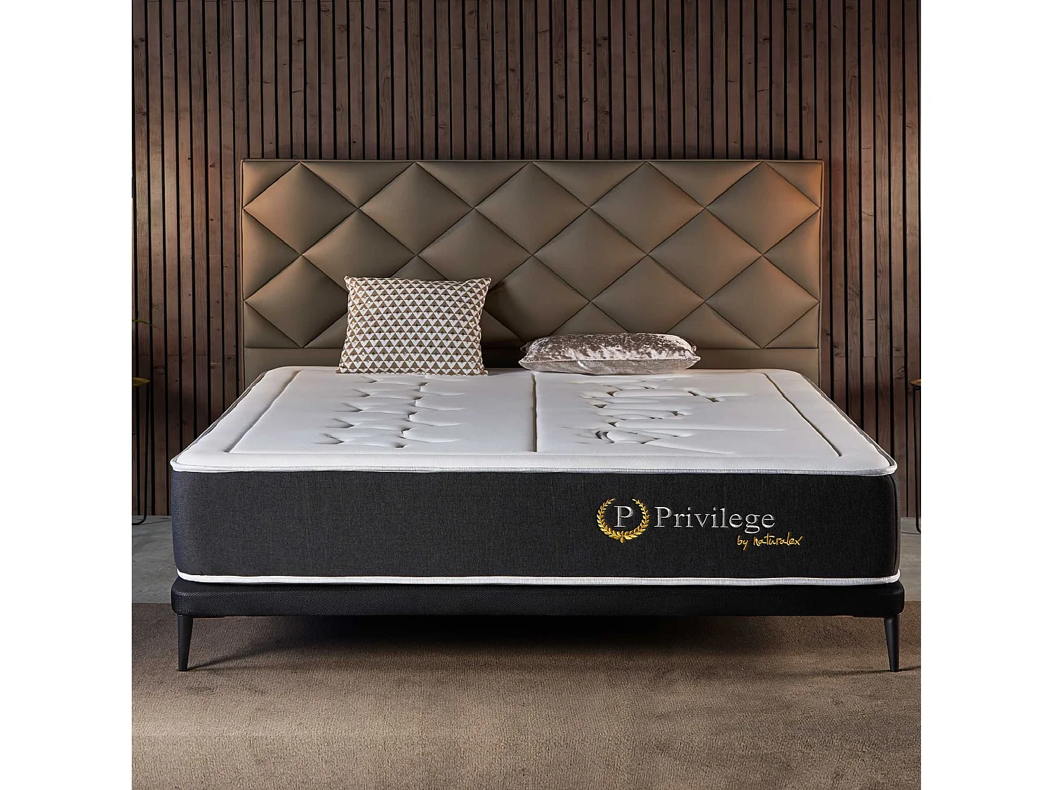 Naturalex - Matelas Privilège à ressorts ensachés 160x200 cm - Épais 24 cm - Visco Thermorégulateur - Tissu Premium - Haute Qualité - Respirabilité optimale