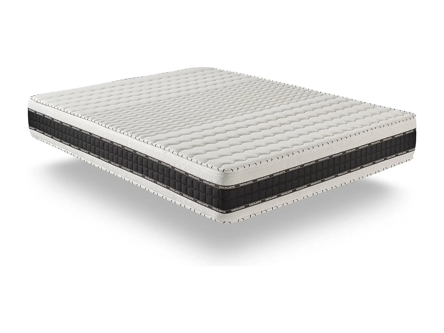 Naturalex - Matelas Luxe Memory 180x200 cm - Mousse à mémoire de forme HR - Soutien Blue Latex - Très épais 25 cm, 7 Zones, Hypoallergénique - 2 faces été, hiver