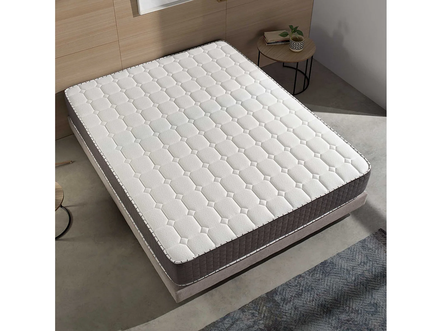 Naturalex - Matelas Extrafresh 80x200 cm - Mousse à mémoire de forme HR - Soutien Blue Latex - Très épais 30 cm, 7 Zones, 2 faces été, hiver - Tissu Respirant