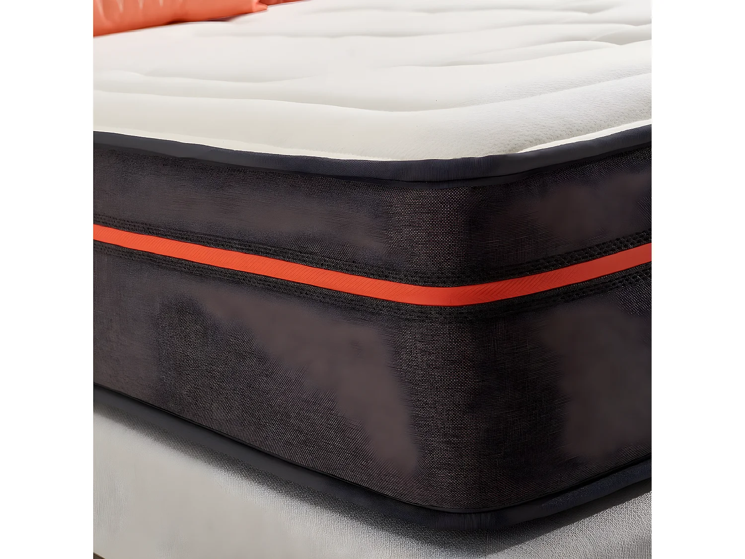 Naturalex - Matelas Zen-pur 180x200 cm - Mousse à mémoire de forme HR - Blue Latex - Très Épais 25 cm, 7 zones, Confortable, Réversible été, hiver - Noyau HQ