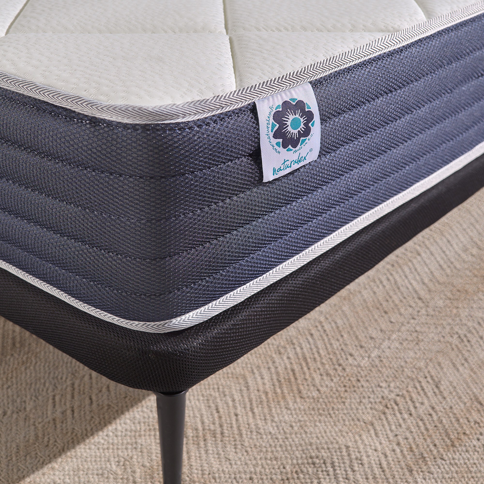 Matelas confort 1 ou 2 places, à ressorts, en mousse ou en latex