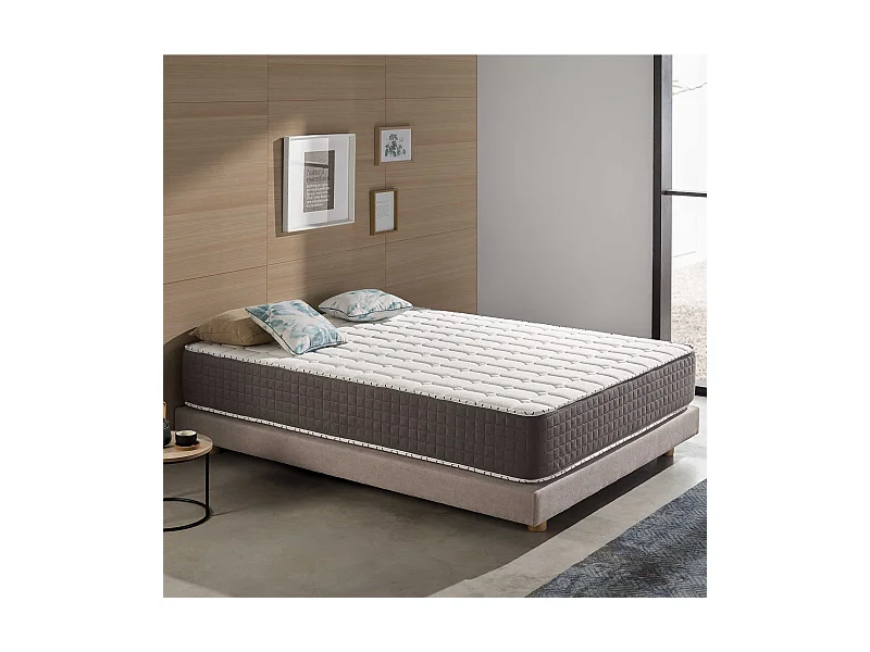 Naturalex - Matelas Extrafresh 150x200 cm - Mousse à mémoire de forme HR - Soutien Blue Latex - Très épais 30 cm, 7 Zones, 2 faces été, hiver - Tissu Respirant