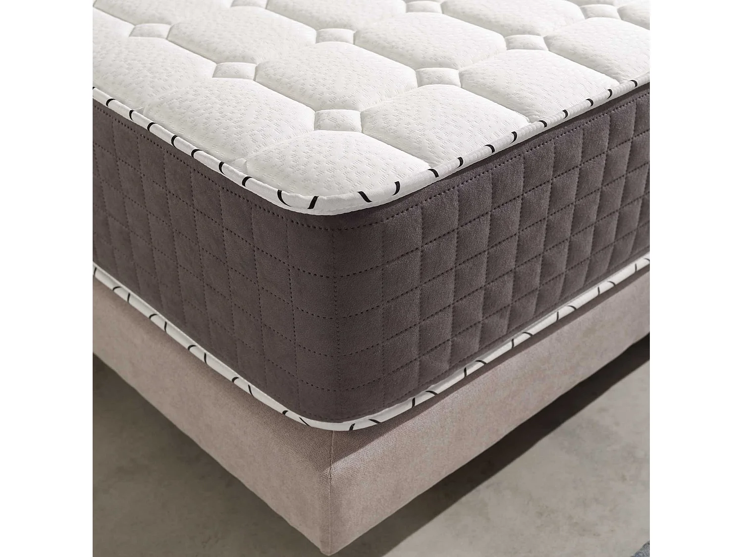 Naturalex - Matelas Extrafresh 150x200 cm - Mousse à mémoire de forme HR - Soutien Blue Latex - Très épais 30 cm, 7 Zones, 2 faces été, hiver - Tissu Respirant