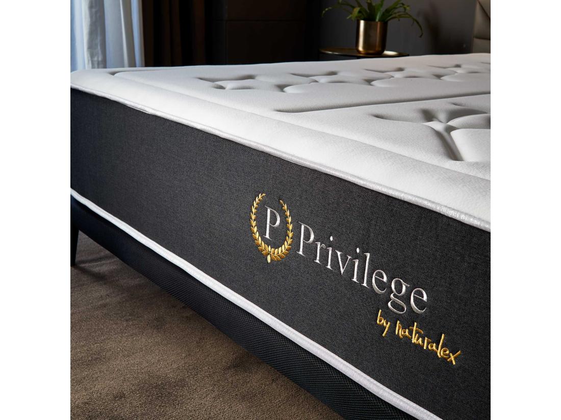 vente unique Naturalex - Matelas Privilège 160x200 cm - Multicouches HR - Blue Latex - Très épais 30 cm Mousse à Mémoire de forme 7 zones Confortable - 2 faces été hiver