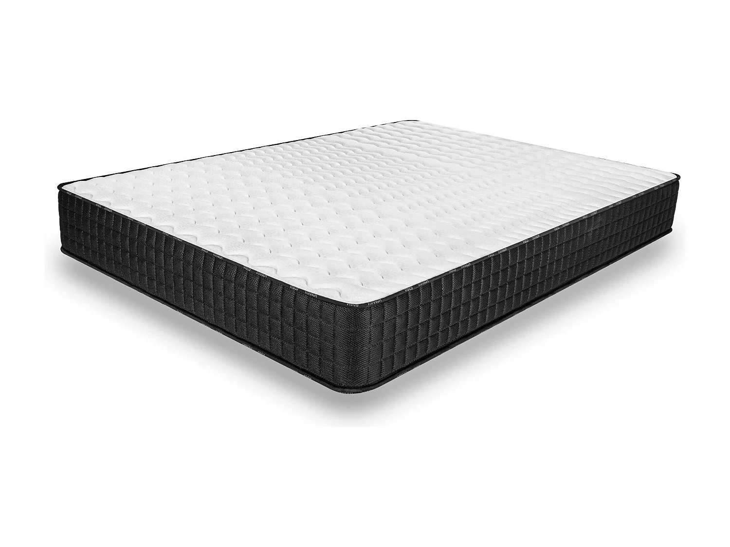 Naturalex - Matelas Titanium 180x200 cm - Mousse à mémoire de forme HR - Soutien Blue Latex - Très Épais 24 cm, 7 Zones, Antibactérien - Réversible été, hiver