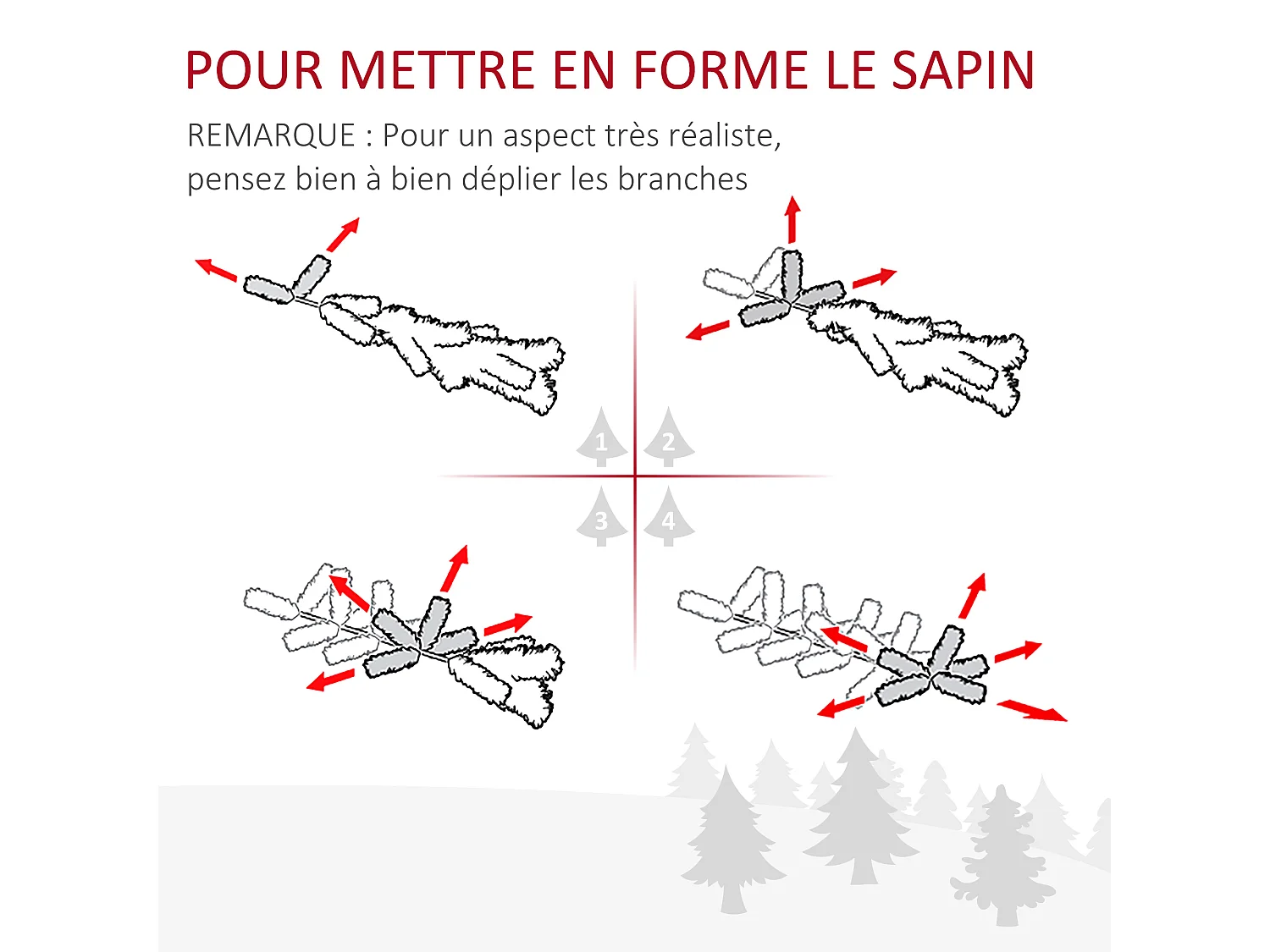 Sapin de Noël artificiel lumineux fibre optique LED multicolore + support pied Ø 66 x 120H cm 130 branches étoile sommet brillante vert