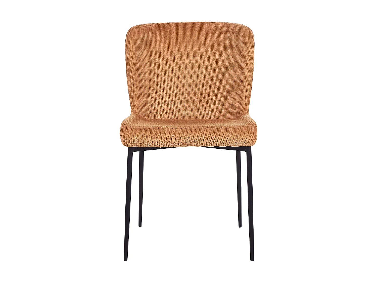 Lot de 2 chaises de salle à manger ADA Orange