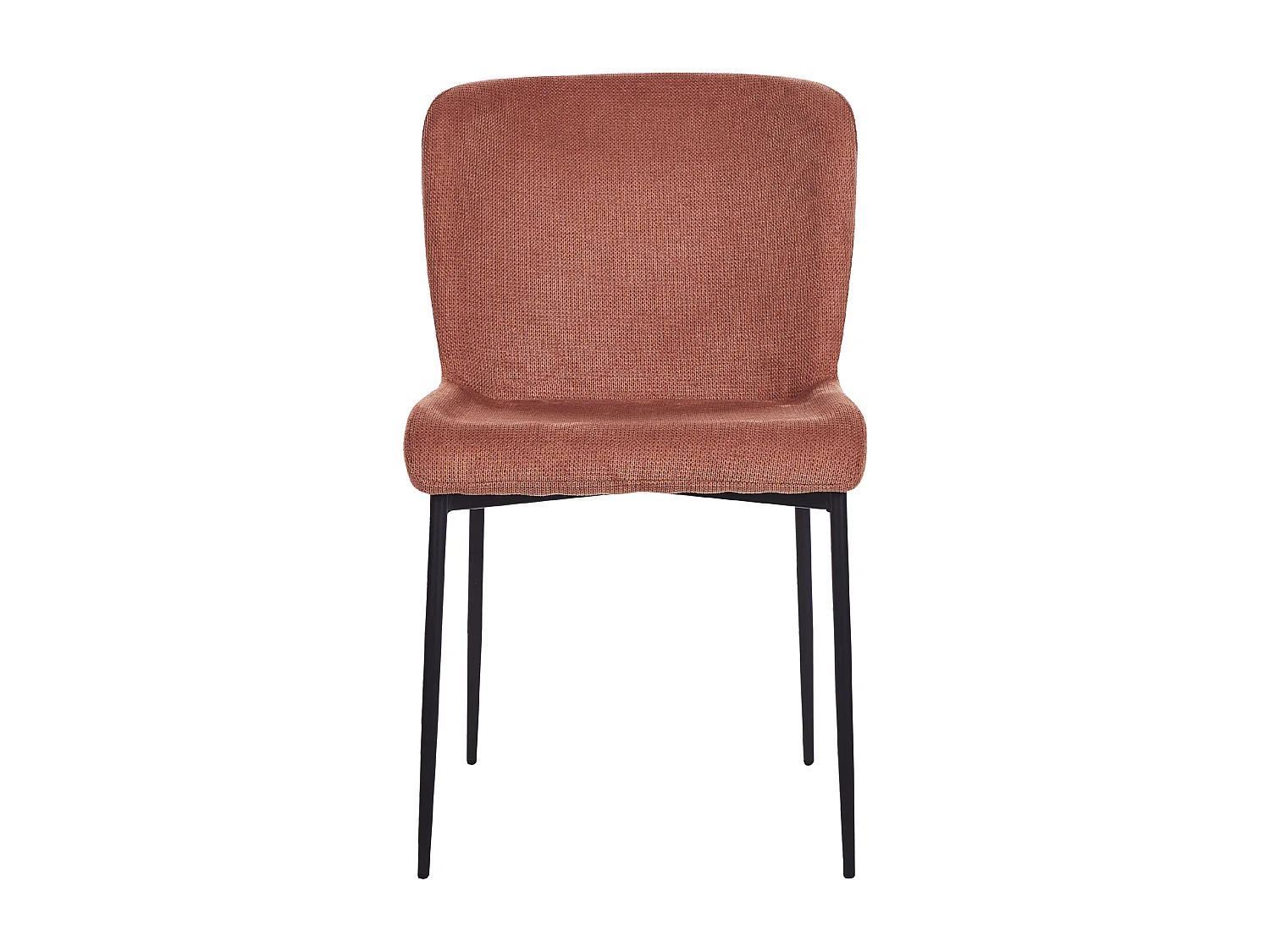 Lot de 2 chaises de salle à manger ADA Marron