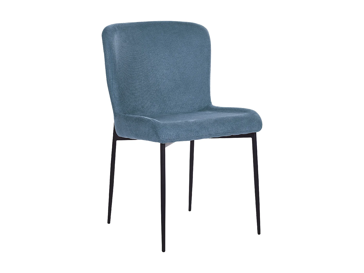 Lot de 2 chaises de salle à manger ADA Bleu