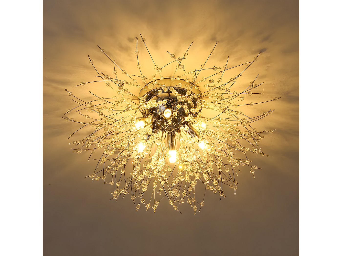 Ridgeyard 15 Luci Lampadari di Cristallo K9 Lampada da Soffitto di