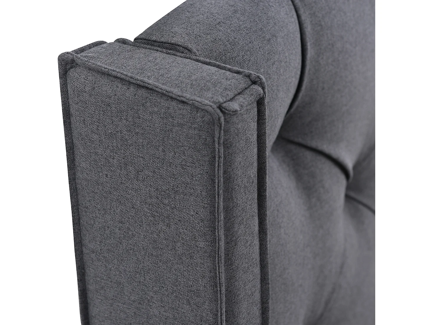 Lit coffre - avec espace de rangement - gris - 140x200 cm avec matelas - Sweiko