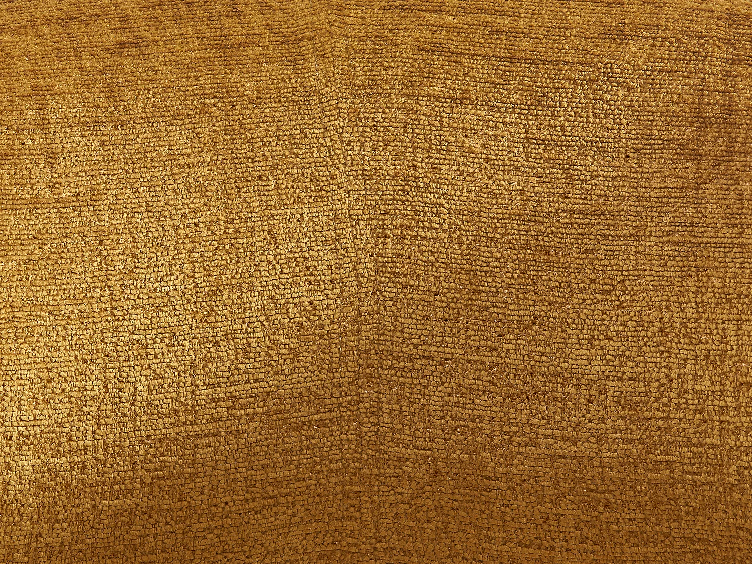 Lote de 6 sillas con reposabrazos de tela y metal negro - Amarillo mostaza - AVRELA