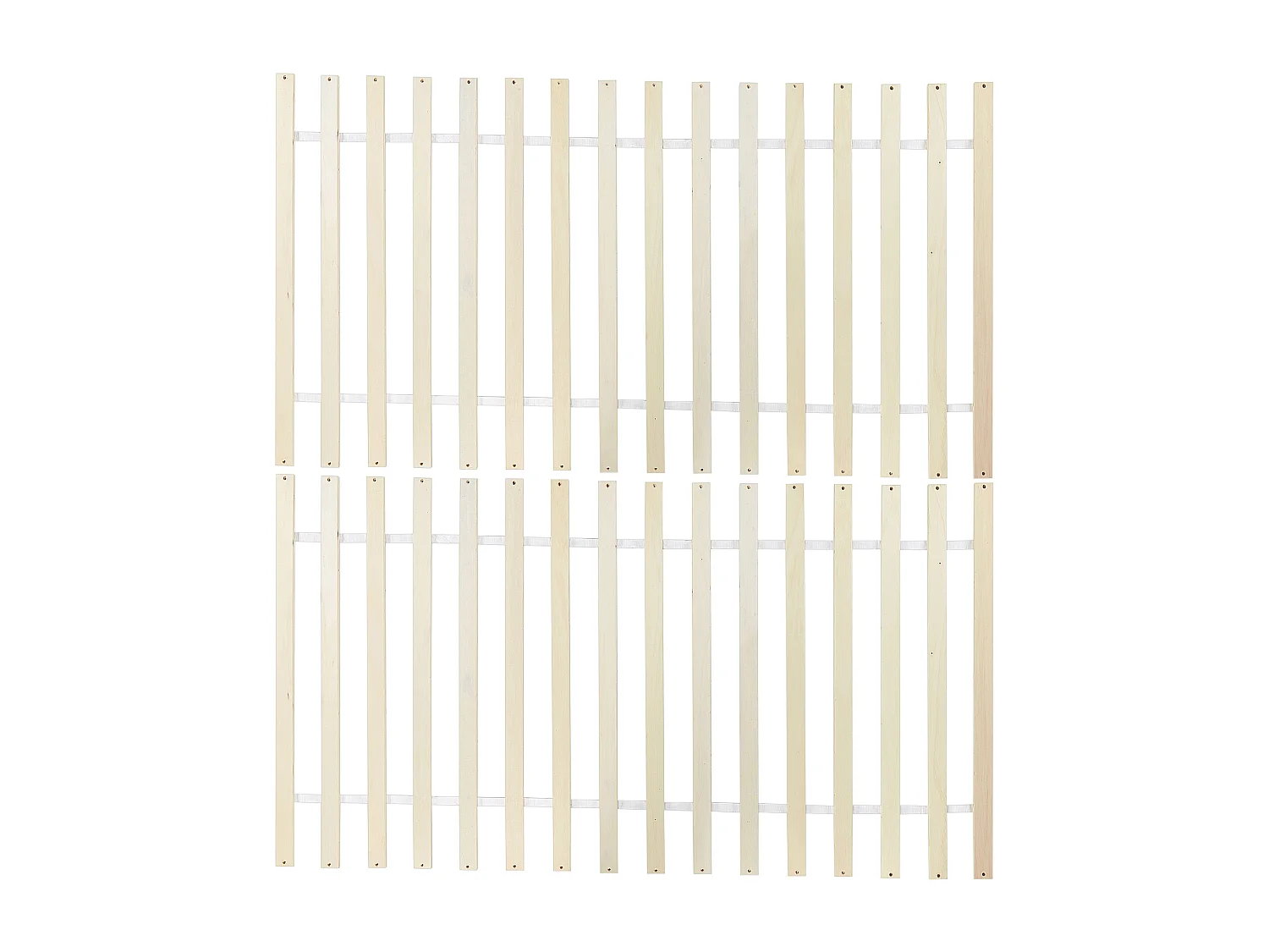 Lit avec sommier Bois de pin MAYENNE 180 x 200 cm Marron foncé