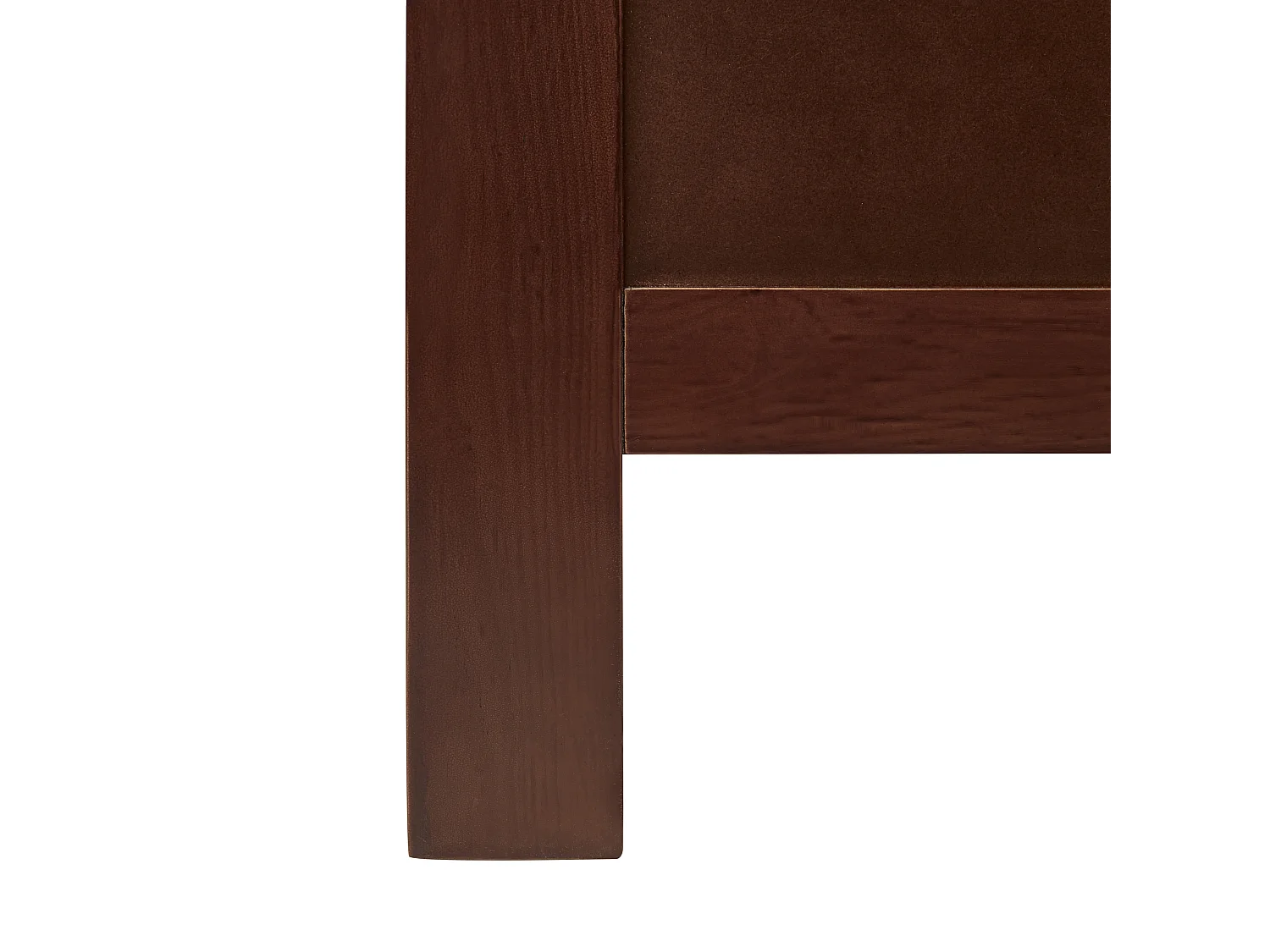 Bed Hout MAYENNE 180 x 200 cm Donkere houtkleur