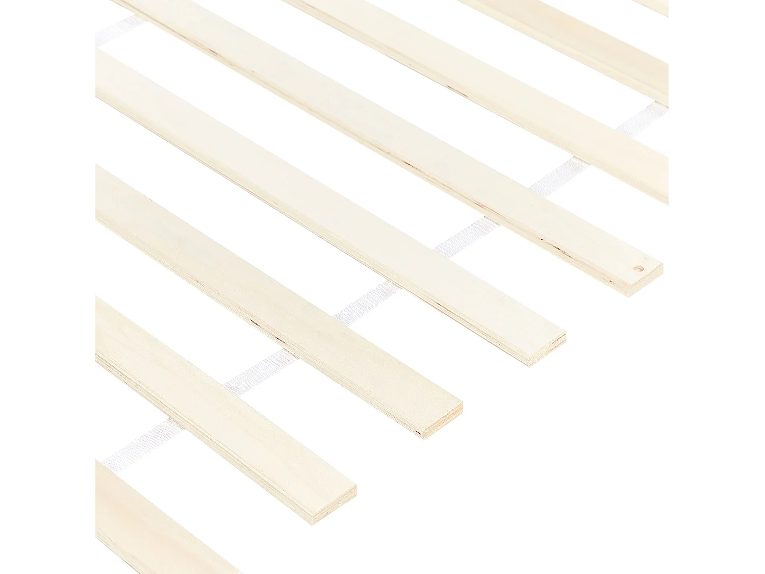 Lit avec sommier Bois de pin MAYENNE 160 x 200 cm Gris