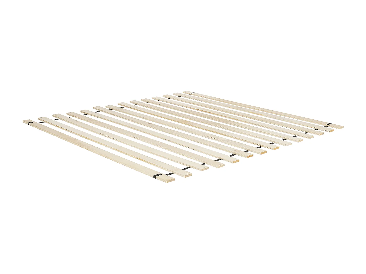 Bed Stof VALOGNES 180 x 200 cm Lichtgrijs