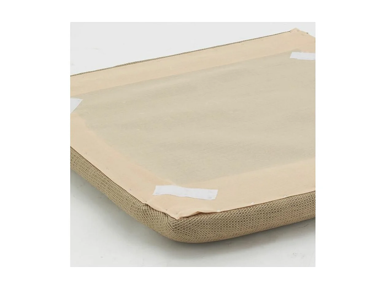 Fauteuil extérieur en teck et résine + coussin