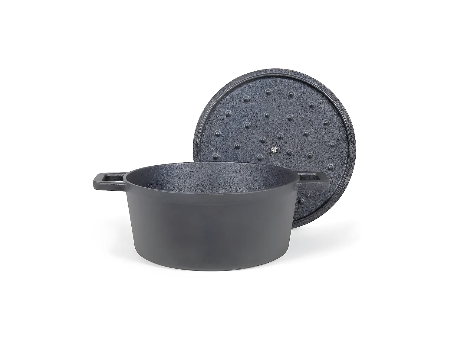 Livoo Cocotte ronde 24cm 4l noir - mep139