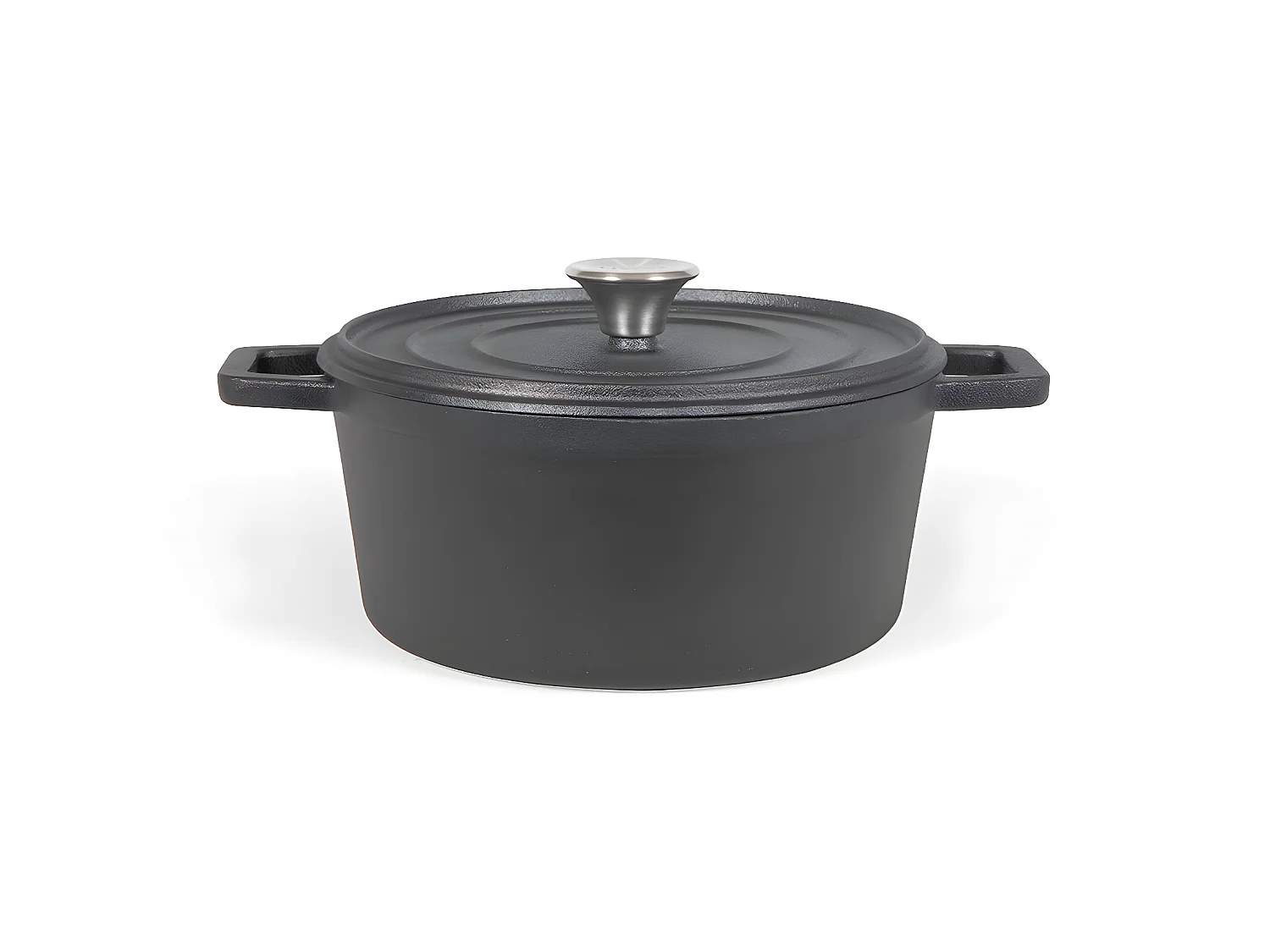 Livoo Cocotte ronde 24cm 4l noir - mep139