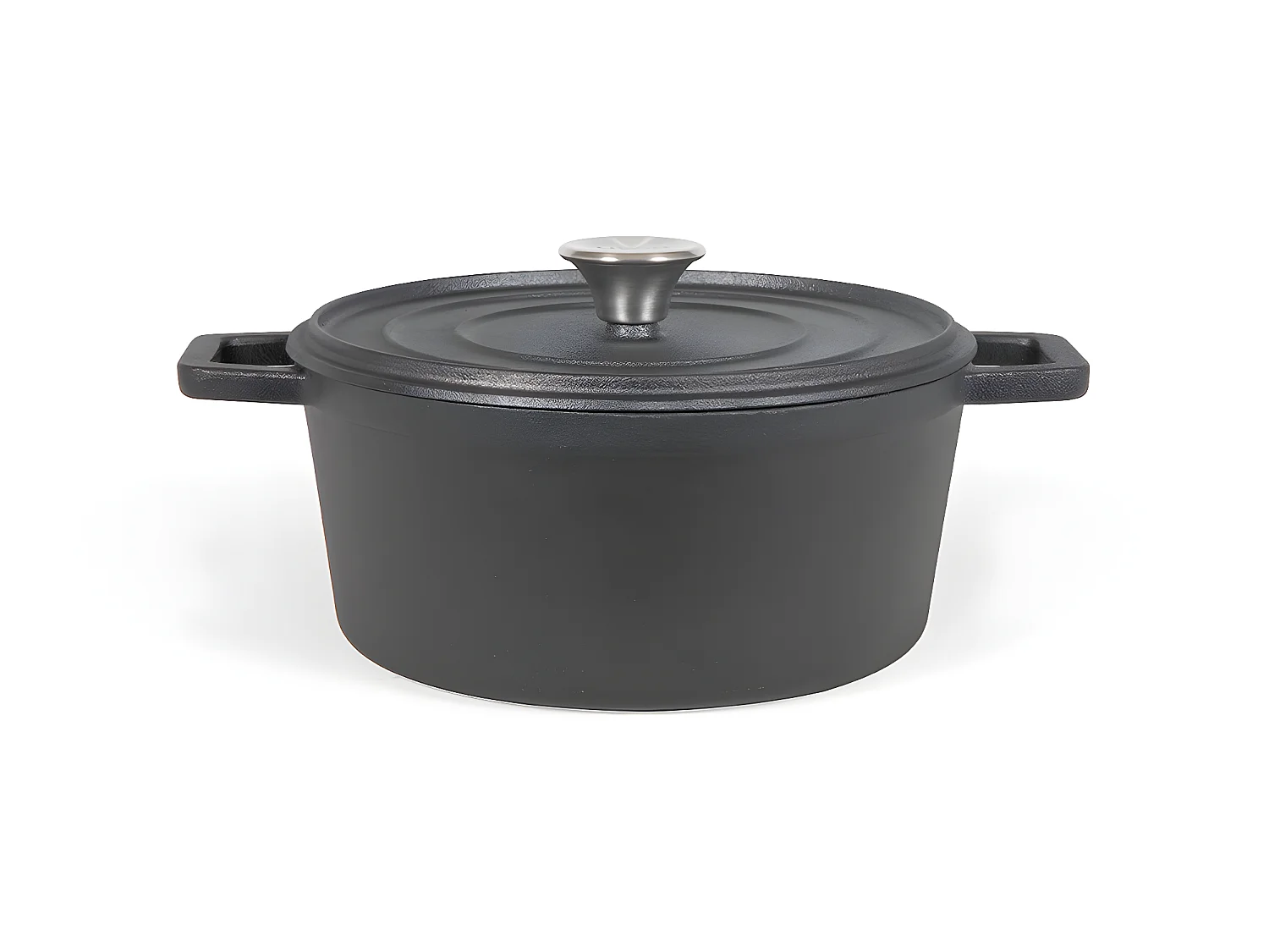 Livoo Cocotte ronde 24cm 4l noir - mep139