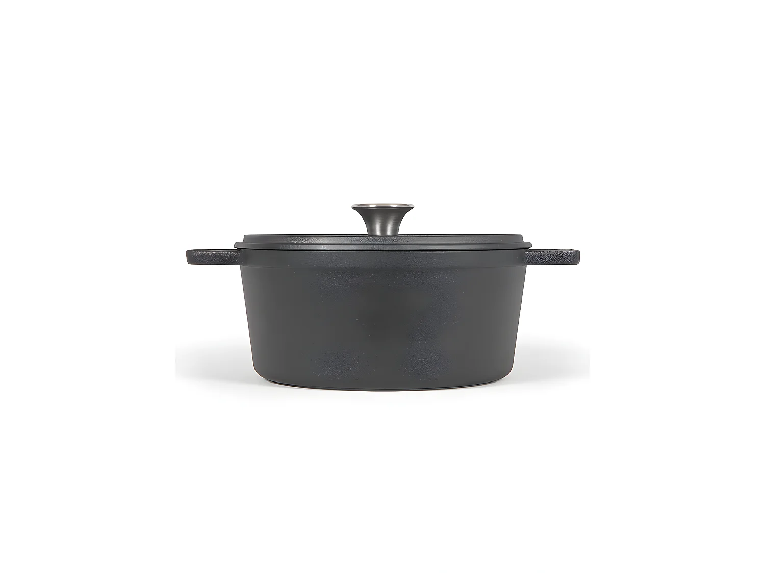 Livoo Cocotte ronde 24cm 4l noir - mep139