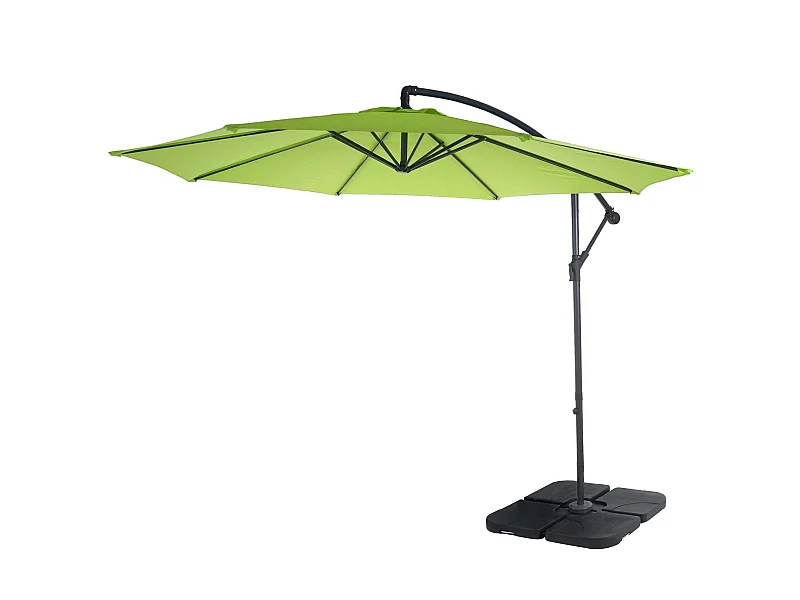 Parasol déporté protection solaire 360 x 295 x 235 cm 04_0000941
